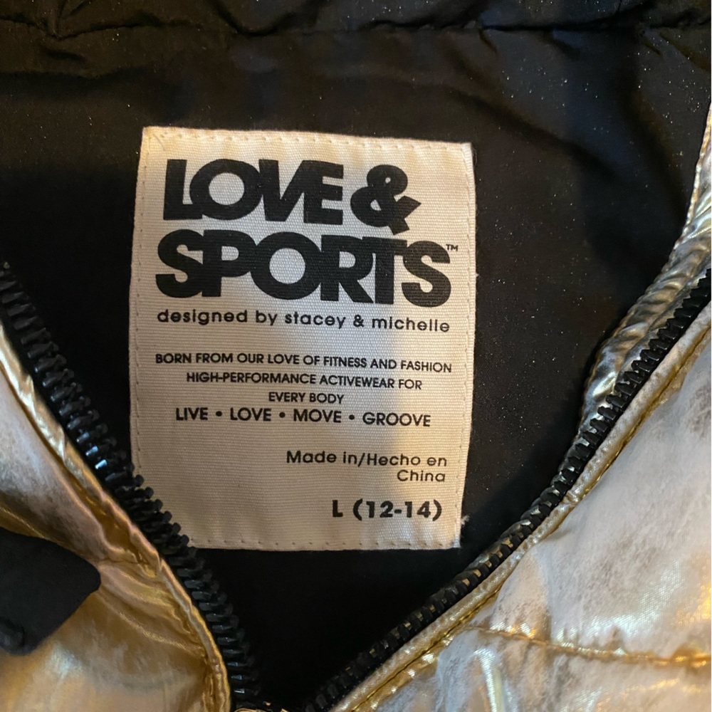 Gold woman’s vest